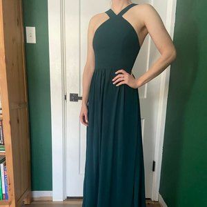 Lulus emerald gown
